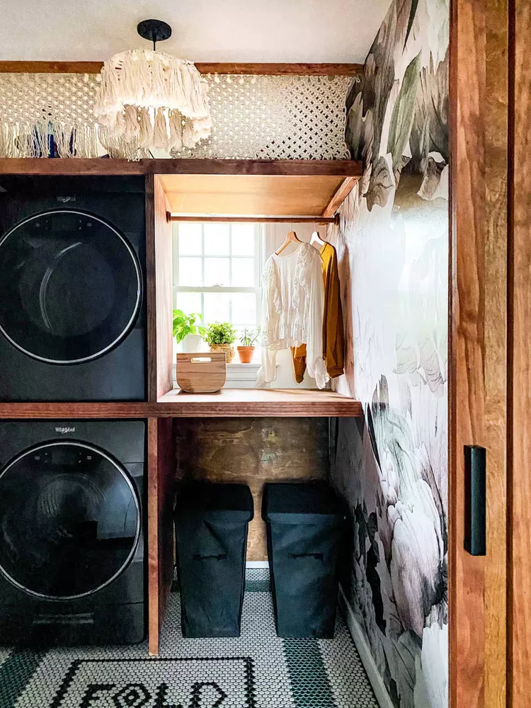 28 Functional Stacked Washer And Dryer Laundry Room Ideas 8 Stacked Washer And Dryer Laundry Room Ideas
