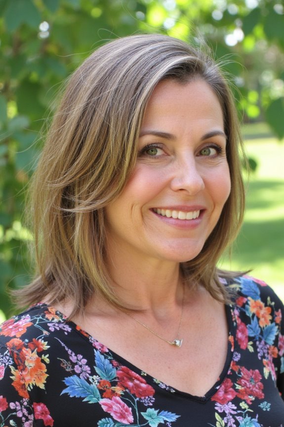 20+ Stunning Short Haircuts for Women Over 50 With Thick Hair in 2025 43 angled bob side part