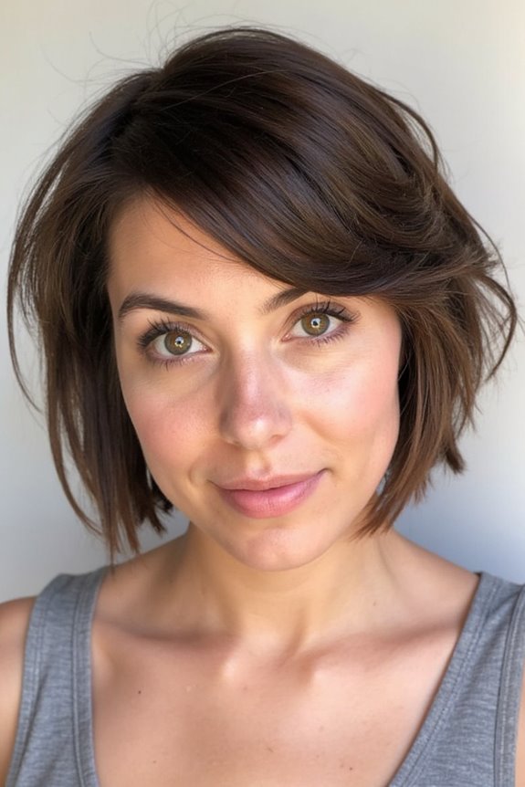 32+ Cutest Short Shaggy Haircuts for Fine Hair to Look Fuller in 2025 70 angular shaggy bob hairstyle