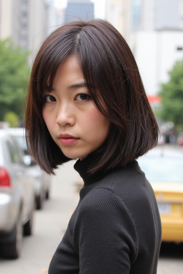 36+ Short Asymmetrical Bob Hairstyles Trending in 2025 27 asymmetrical bob with bangs
