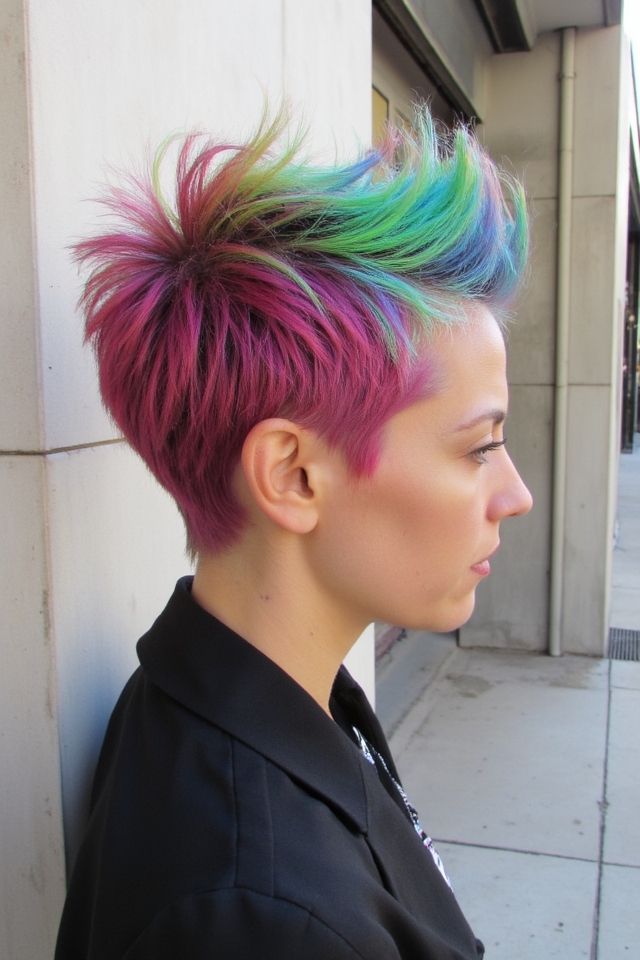 50+ Bixie Haircut Examples Trending Right Now 68 asymmetrical bold contrast haircut