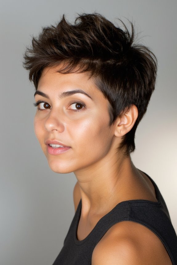 47+ Textured Pixie Cut Ideas for a Messy, Modern Look in 2025 28 asymmetrical chic pixie cut