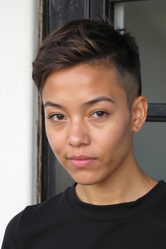 15+ Cutest Shaved Pixie Cuts for a Bold Look in 2025 3 asymmetrical edgy chic hairstyle