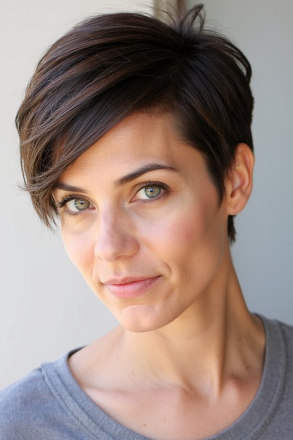 39+ Best Pixie Cuts for Fine Hair to Look Fuller in 2025 14 asymmetrical pixie for volume