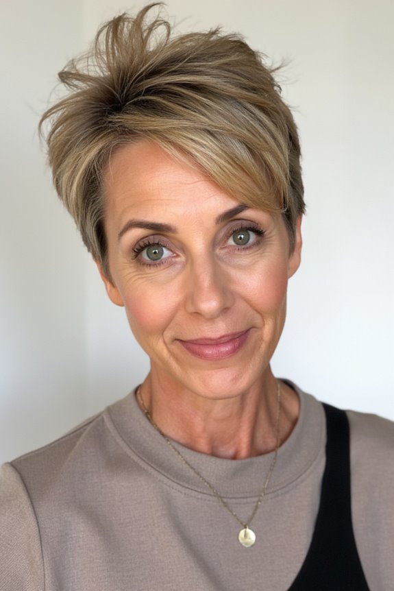 15+ Youthful Pixie Shag Haircuts for Women Over 50 in 2500 13 asymmetrical pixie shag trend