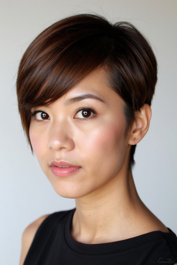 35+ Asymmetrical Pixie Cut Ideas That Make a Statement for 2025 2 asymmetrical pixie with bangs