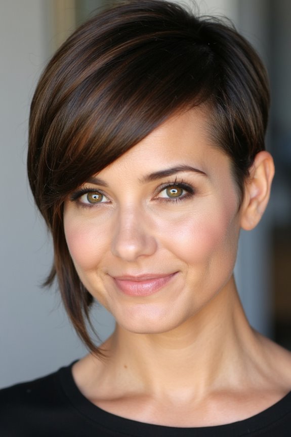 35+ Asymmetrical Pixie Cut Ideas That Make a Statement for 2025 24 asymmetrical pixie with fringe