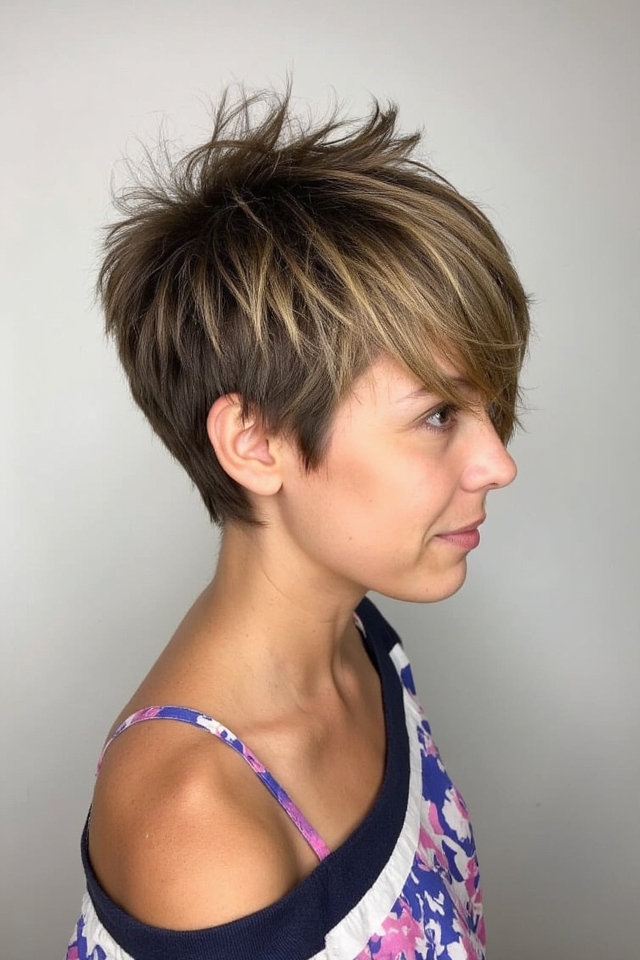 50+ Modern Shaggy Pixie Cut Ideas for 2025 5 asymmetrical shaggy pixie hairstyle