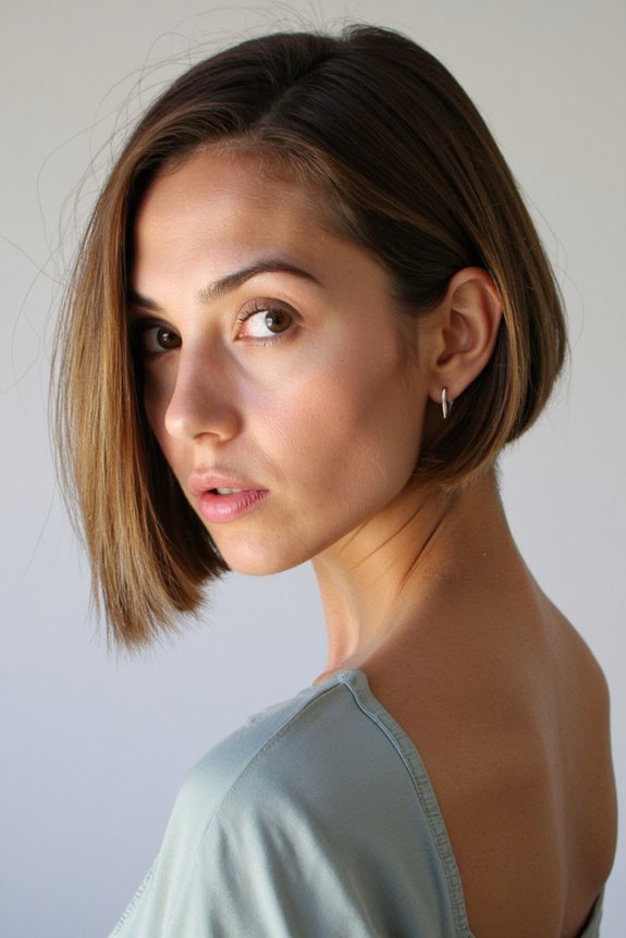 Top 22+ Short Inverted Bob Haircuts Trending in 2025 44 asymmetrical short bob hairstyle