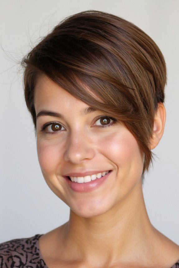 21+ Flattering Short Haircut Ideas for Full Faces to Look Thinner in 2025 10 asymmetrical short haircut benefits