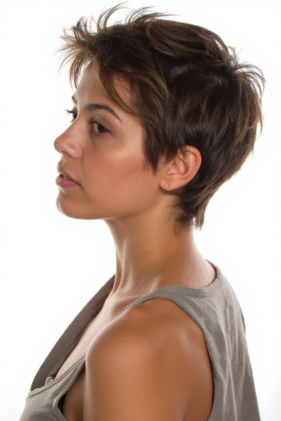 40+ Messy Short Hairstyles That Are Effortlessly Chic in 2025 18 asymmetrical stylish choppy haircut