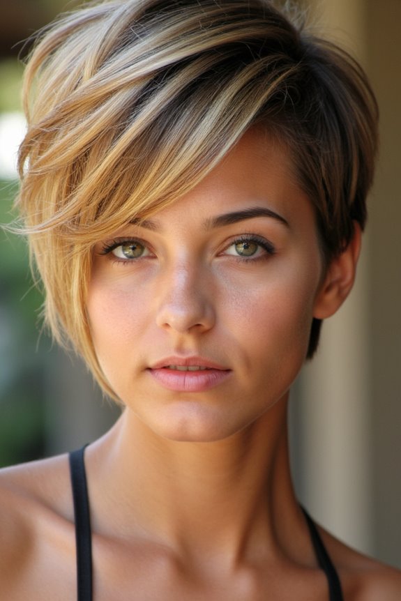 The 'Elf Crop' Haircut Is Trending and You Have to See These 25+ Examples in 2025 20 blonde highlights enhance elf crop