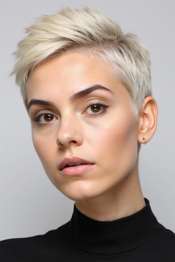 25+ Trendiest Pixie Mullet Ideas Taking in 2025 13 blonde mullet with dark roots