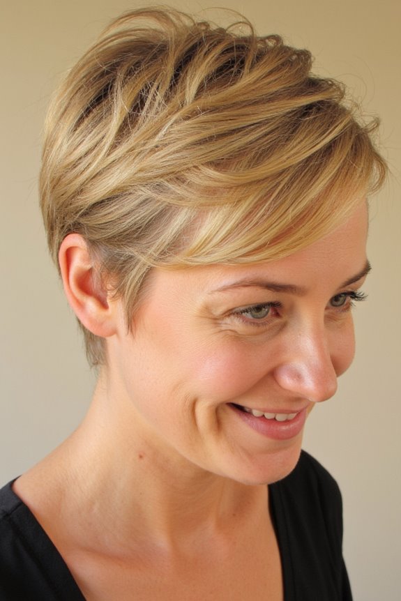 The 50+ Best Pixie Cuts for Thick Hair to Be More Manageable in 2025 40 blonde pixie cut for thickness