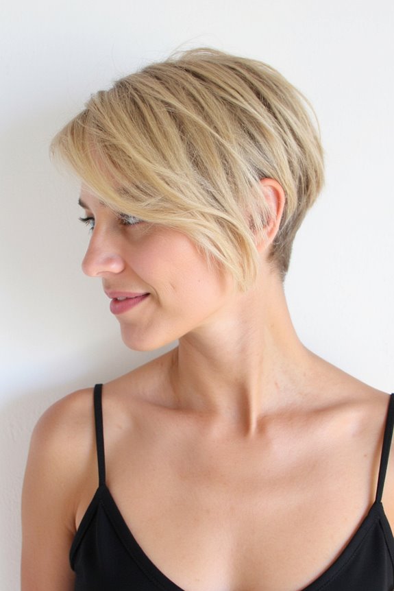 25+ Greatest Long Pixie Cuts for Thin Hair to Look Voluminous in 2025 44 blonde pixie cut volume tips