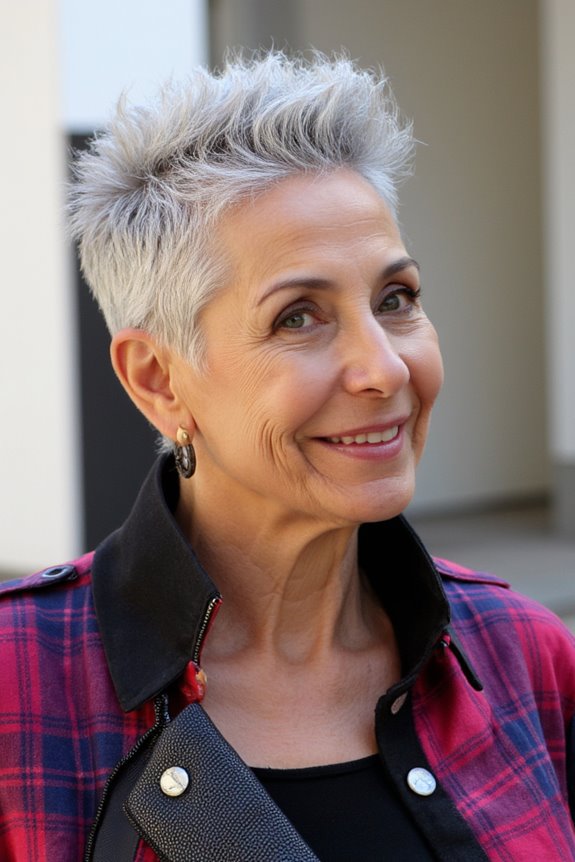 25+ Ladies Over 60 With a Round Face Show How to Rock Short Haircuts in 2025 51 bold adventurous undercut styles