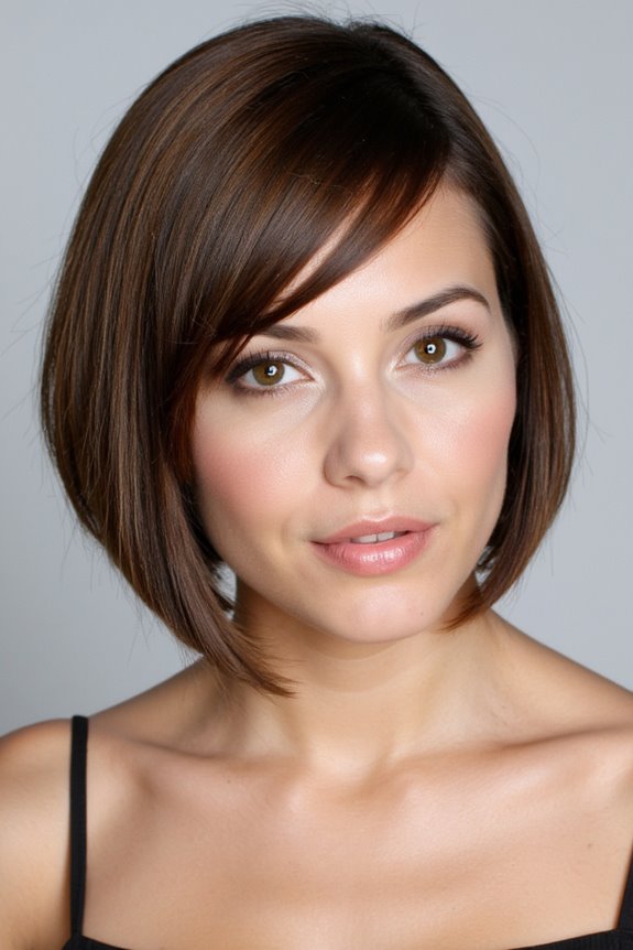 47+ Trendy Short Bob Haircuts & Hairstyles Women Are Getting in 2025 22 bold angled hairstyle choice