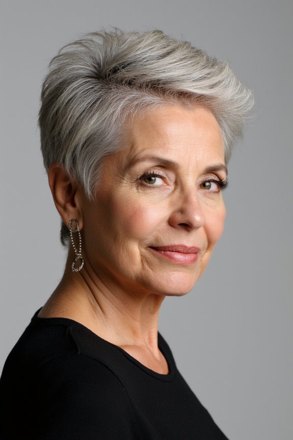 25+ Ladies Over 60 With a Round Face Show How to Rock Short Haircuts in 2025 28 bold asymmetrical haircut styles