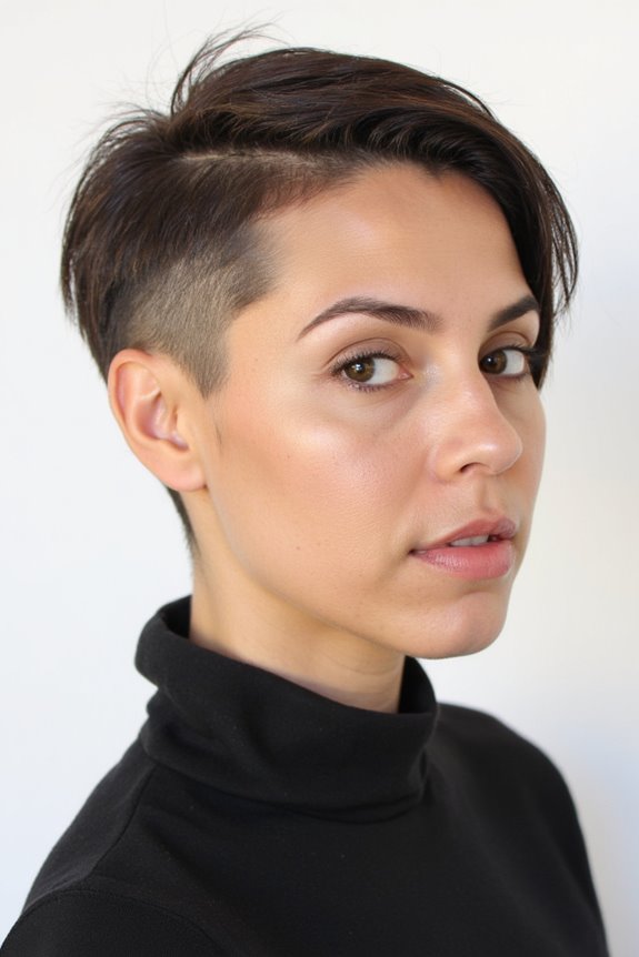 25+ Undercut Pixie Bob Haircuts To Consider for a Short & Easy Cut to Style in 2025 45 bold asymmetrical pixie bob