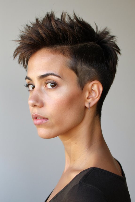 34+ Edgy Pixie Cuts for Women of All Ages and Hair Textures in 2025 8 bold asymmetrical pixie style