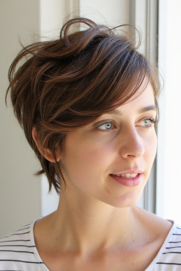 32+ Cutest Short Shaggy Haircuts for Fine Hair to Look Fuller in 2025 24 bold asymmetrical shag haircut