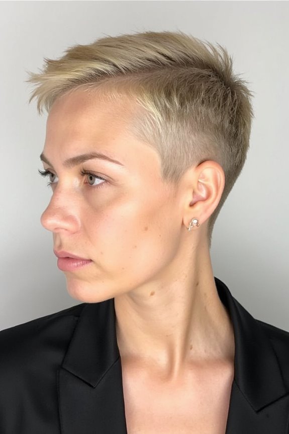 49+ Short Blonde Hair Ideas We Can't Stop Staring At 2025 118 bold blonde pixie undercut