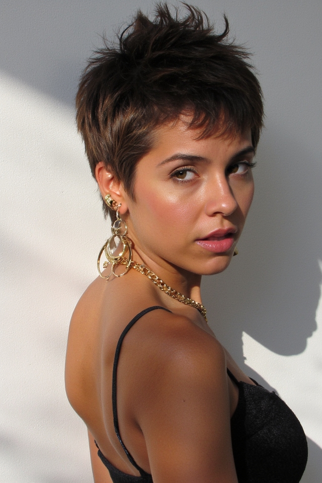 50+ Modern Shaggy Pixie Cut Ideas for 2025 25 bold blunt edged pixie