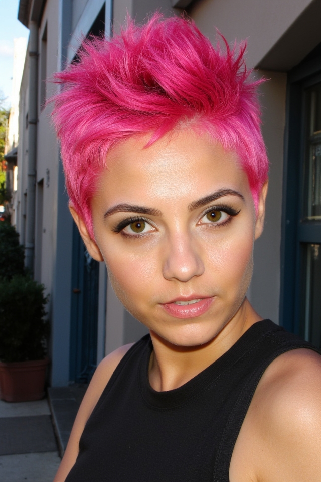 24+ Spiky Pixie Cuts for a Bold, Yet Super Cute Look in 2025 48 bold blunt spiky pixie