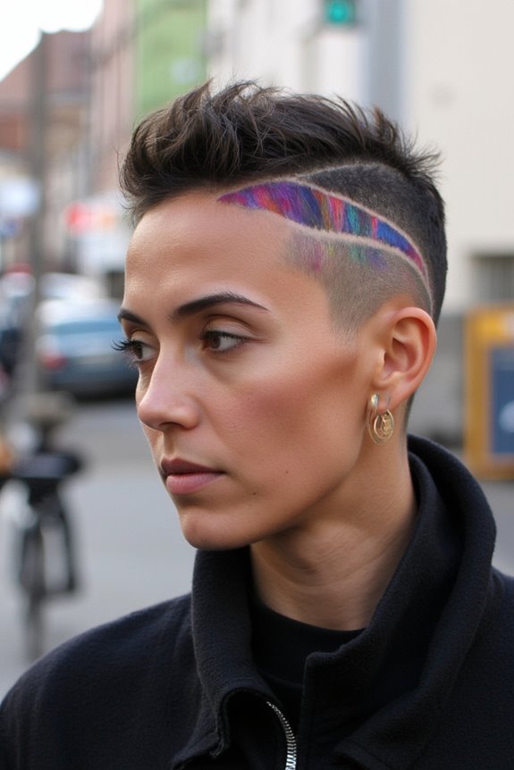35+ Edgy Short Haircuts for Women Wanting a Bold, New Style in 2025 66 bold buzz cut artistry