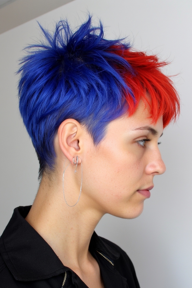 50+ Modern Shaggy Pixie Cut Ideas for 2025 95 bold colorful shaggy pixie