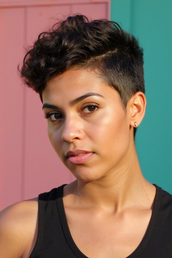 35+ Cutest Curly Pixie Cut Ideas & How to Choose A Flattering One 42 bold curly pixie cut