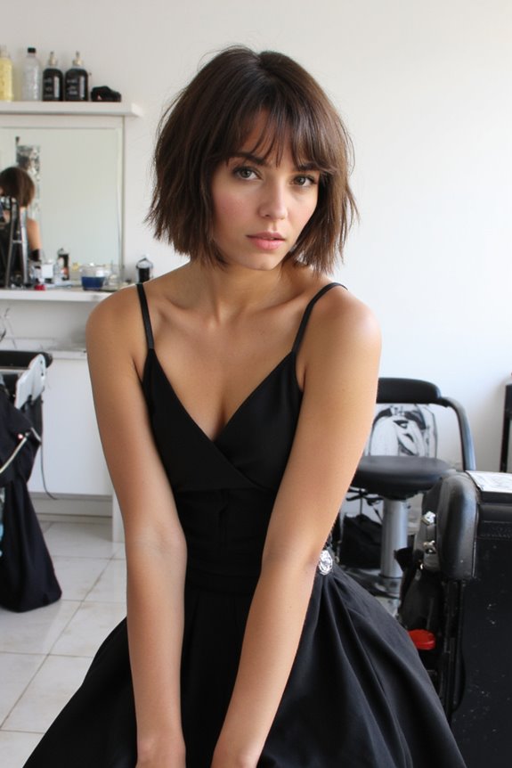 37+ Best Ways to Wear Curtain Bangs With Short Hair in 2025 28 bold curtain bangs undercut