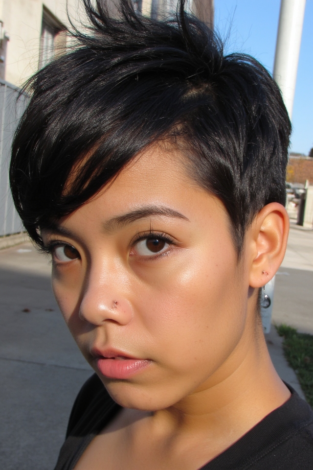 24+ Spiky Pixie Cuts for a Bold, Yet Super Cute Look in 2025 18 bold dark spiky pixie