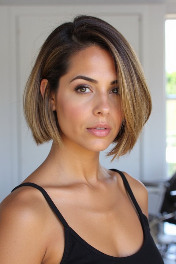 27+ "Box Bob" Cut Ideas Gaining Momentum This Year 2025 12 bold dynamic asymmetrical hairstyle