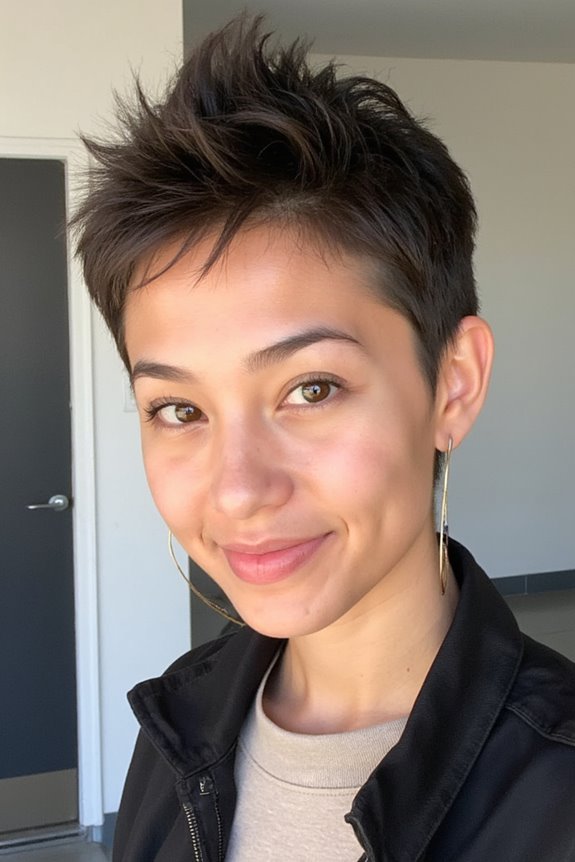 25+ Trendiest Pixie Mullet Ideas Taking in 2025 32 bold edgy chic hairstyle