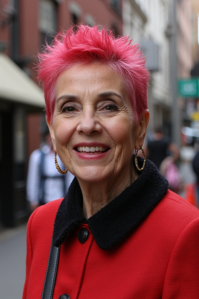 27+ Short Spiky Haircuts for Women Over 60 With Sass in 2025 6 bold edgy layered spikes