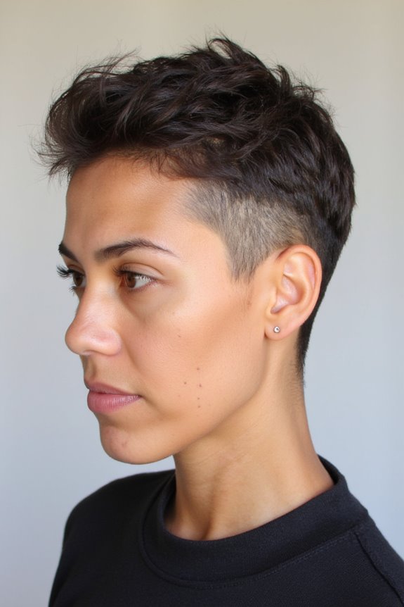 34+ Edgy Pixie Cuts for Women of All Ages and Hair Textures in 2025 23 bold edgy pixie hairstyle