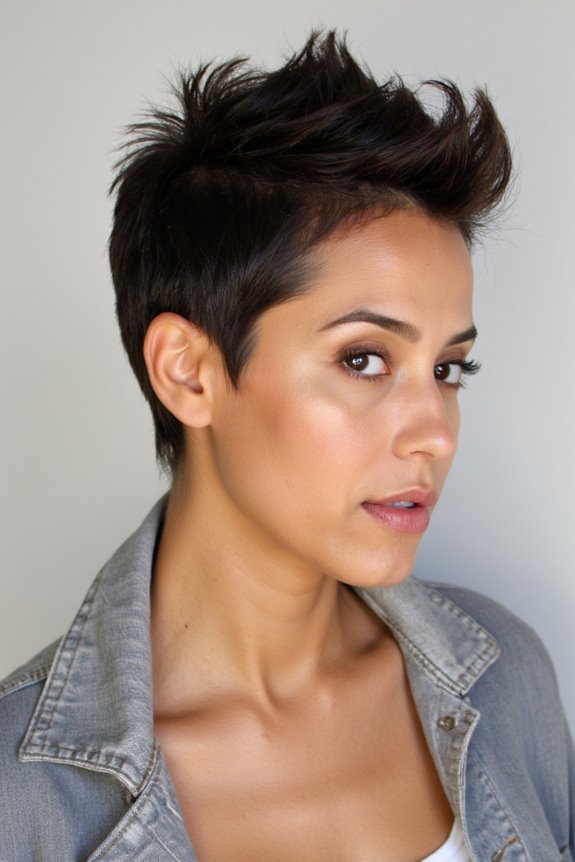 50+ Types of Choppy Pixie Cuts Women Are Asking for This Year 2025 94 bold edgy pixie hairstyle