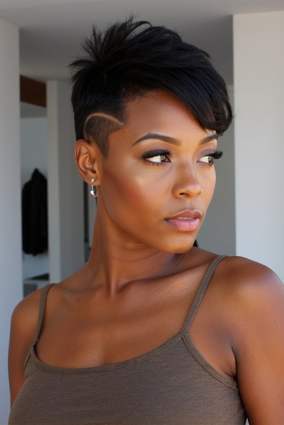 40+ Incredible Short Hairstyles for Black Women in 2025 119 bold elegance with maintenance