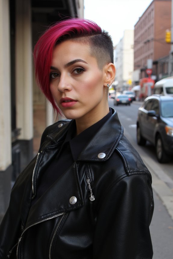 35+ Edgy Short Haircuts for Women Wanting a Bold, New Style in 2025 46 bold modern edgy hairstyle