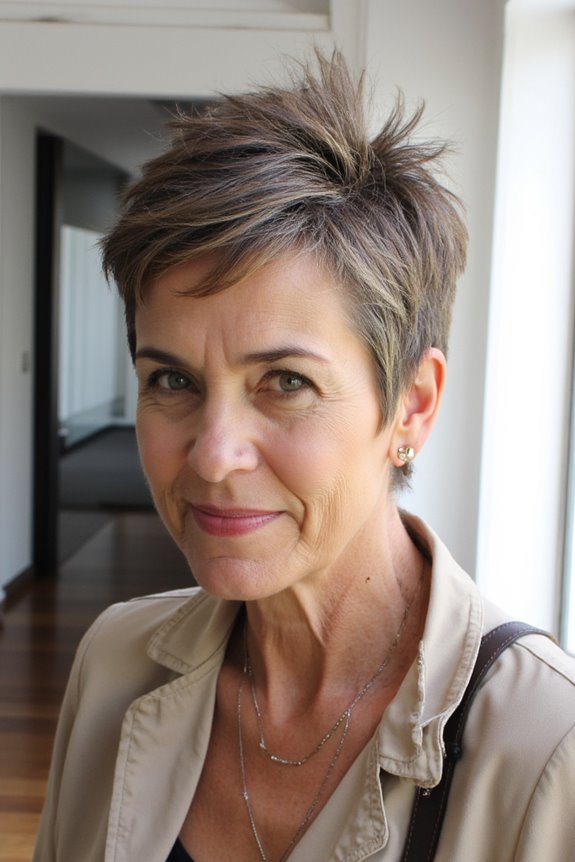 20+ Stylish Choppy Pixie Styles for Women 50 in 2025 7 bold modern low maintenance hairstyle