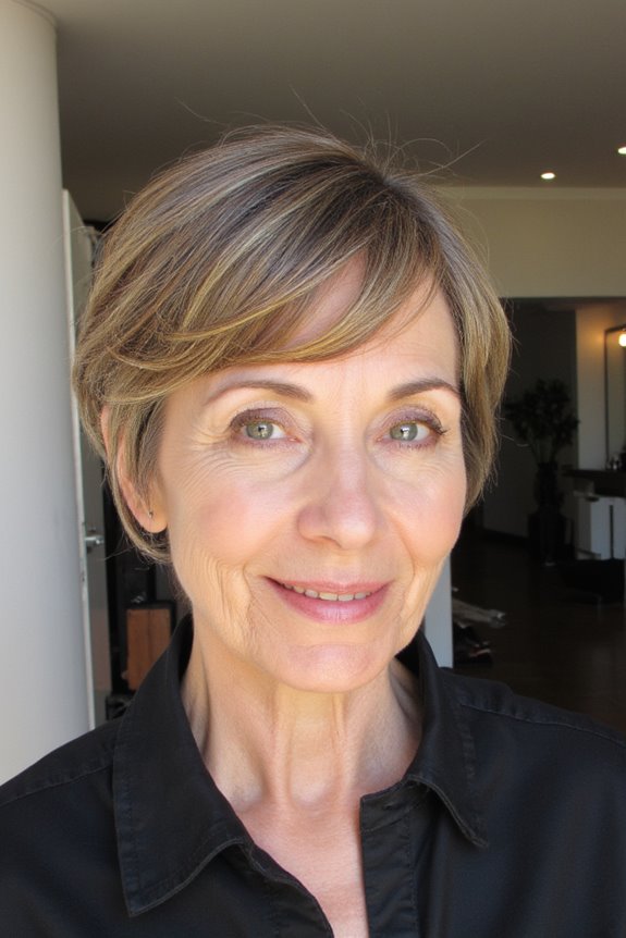 23+ Perfect Pixie Haircuts for Women Over 70 to Pull Off in 2025 58 bold modern pixie hairstyle