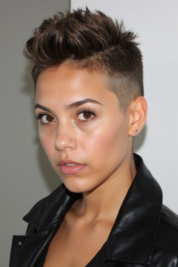 50+ Types of Undercut Pixie Cuts & How to Rock It Best in 2025 43 bold mohawk pixie style