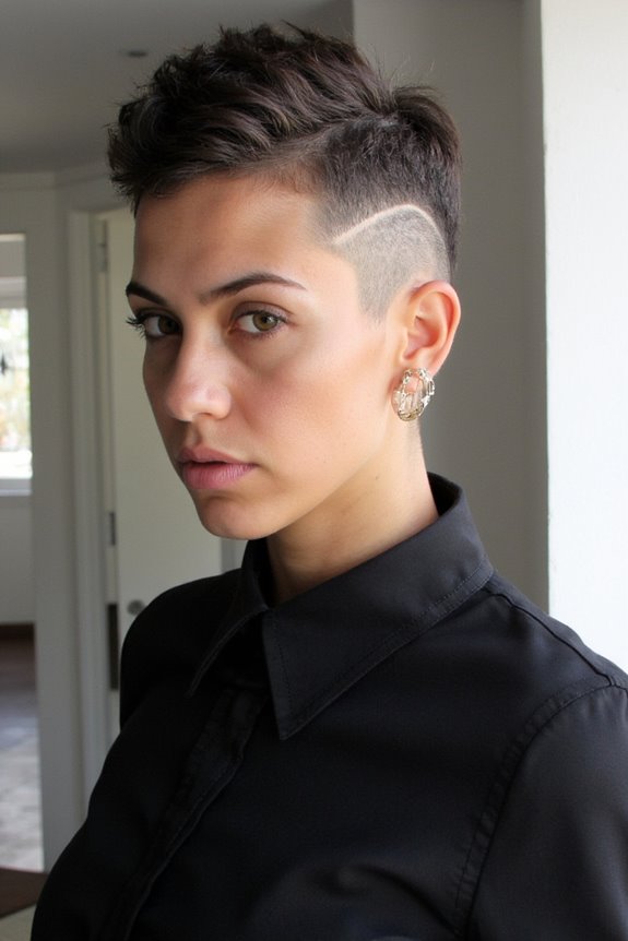 15+ Cutest Shaved Pixie Cuts for a Bold Look in 2025 6 bold pixie undercut designs