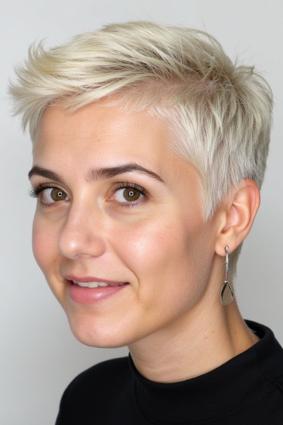 Shaggy Pixie Mullets Are Hot Right Now - Here Are 29+ Great Examples in 2025 89 bold platinum pixie mullet