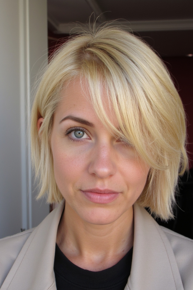 50+ Trendiest Short Blonde Bob Ideas Right Now 2025 35 bold playful pixie bob