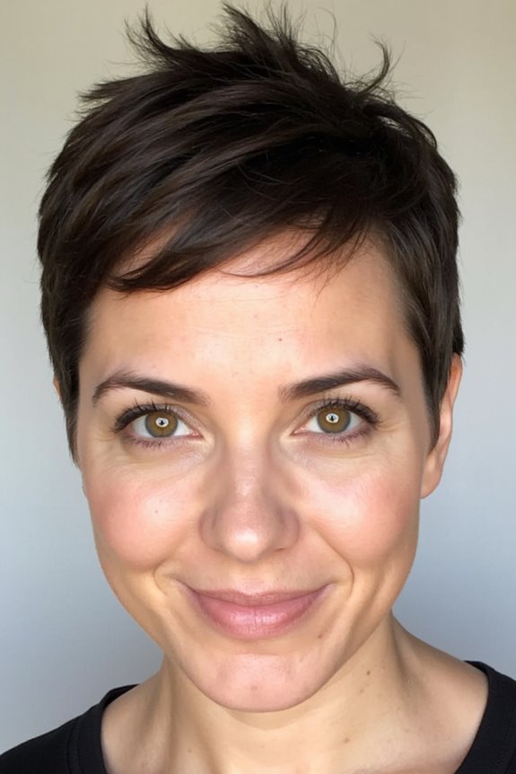 39+ Best Pixie Cuts for Fine Hair to Look Fuller in 2025 77 bold razor sharp pixie cut