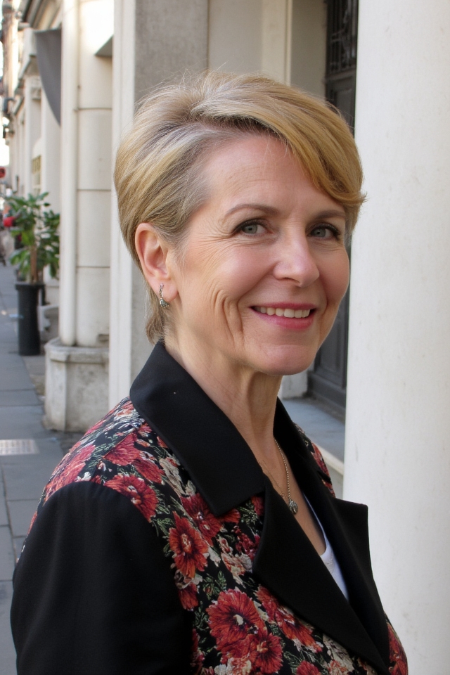 50+ Fabulous Short Haircuts Women Over 60 Are Getting in 2025 56 bold retro pixie haircut