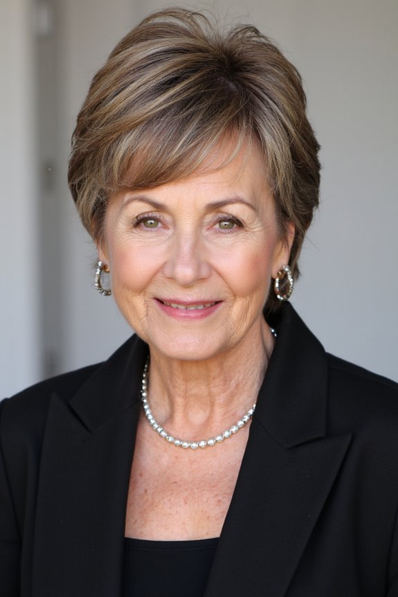 20+ Fabulous Short Shaggy Haircuts for Women Over 70 in 2025 31 bold shag with bangs
