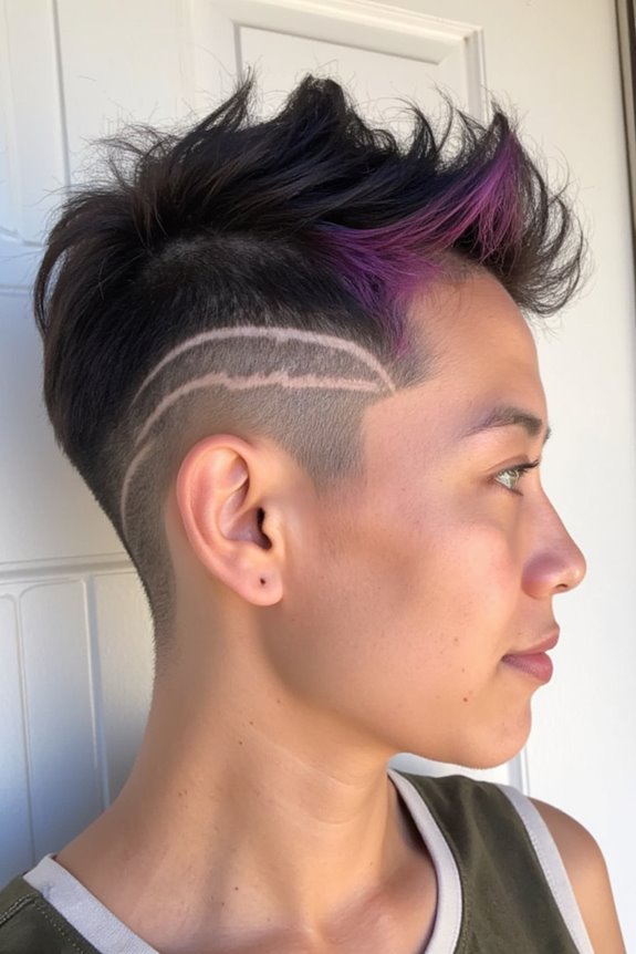 34+ Low-Maintenance Pixie Cuts That Are Still Super Cute in 2025 61 bold shaved pixie designs
